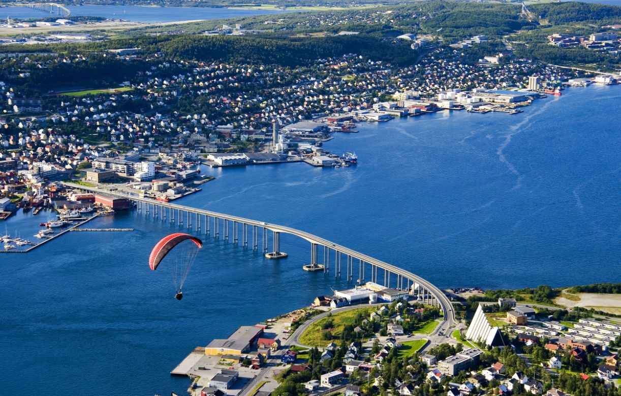 Foto over Tromsø